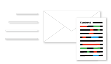 Email your contracts with BlackBoiler's BlackBoiler's Automated Contract Markup Email your contracts